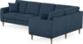 Eden - Hörnsoffa, 3+1-sits - Blå