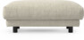 Cherrie - Fotpall 100, fast klädsel - Beige