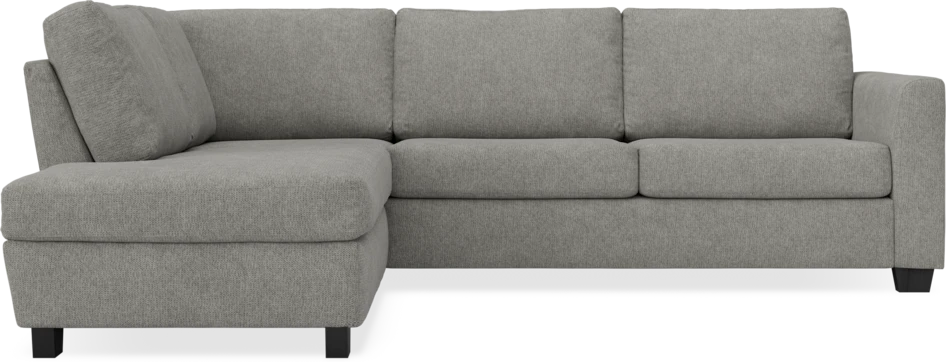 Friday - 2,5-sits soffa med divan vänster - Grå