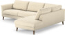 Bridge - 3-sits soffa med divan höger - Beige