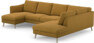 Madison Lux - 2-sits soffa med schäslong vänster och divan höger - Gul