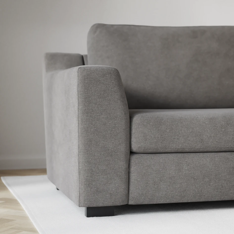 Friday - 2,5-sits soffa med divan vänster - Grå