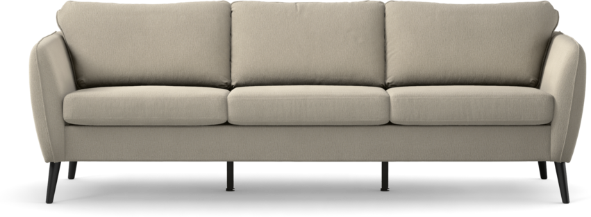 County - 3-sits soffa - Grå