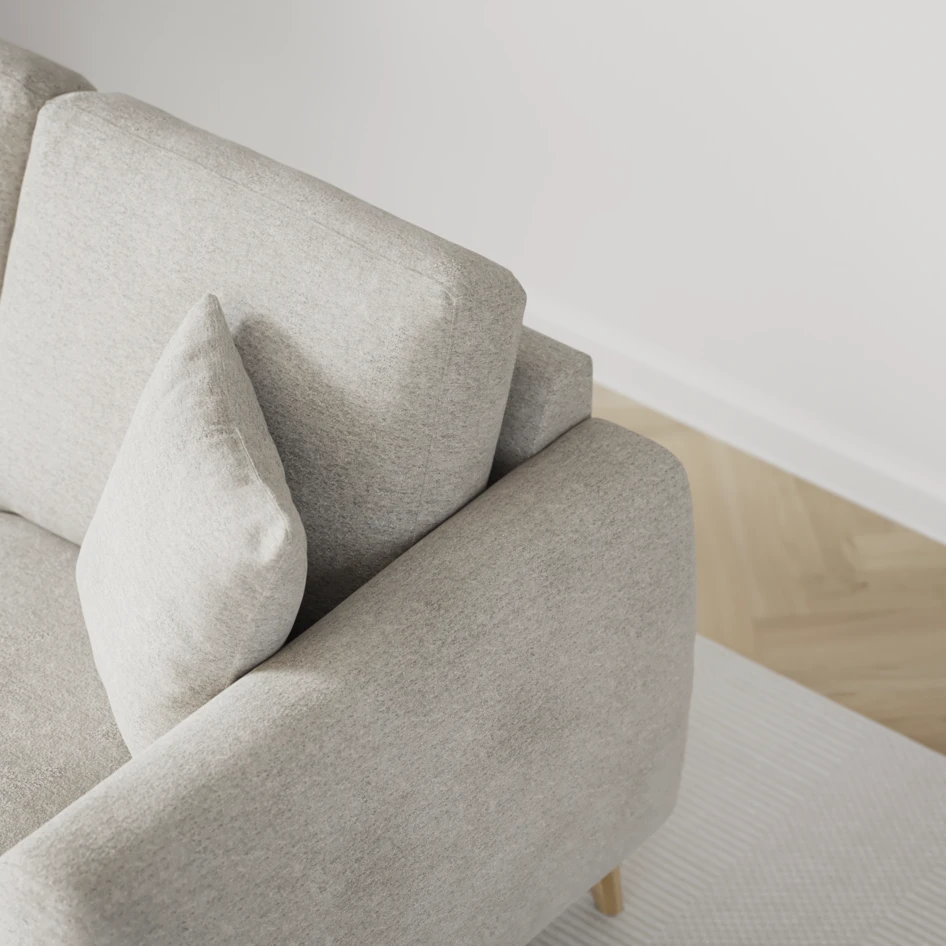 Eden - 3-sits soffa - Grå