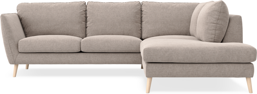Madison - 2-sits soffa med divan höger - Beige