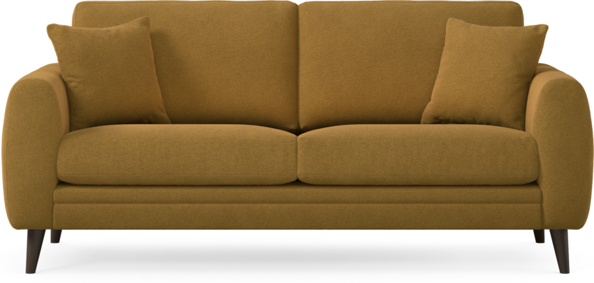 Eden - 2,5-sits soffa - Gul