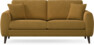 Eden - 2,5-sits soffa - Gul