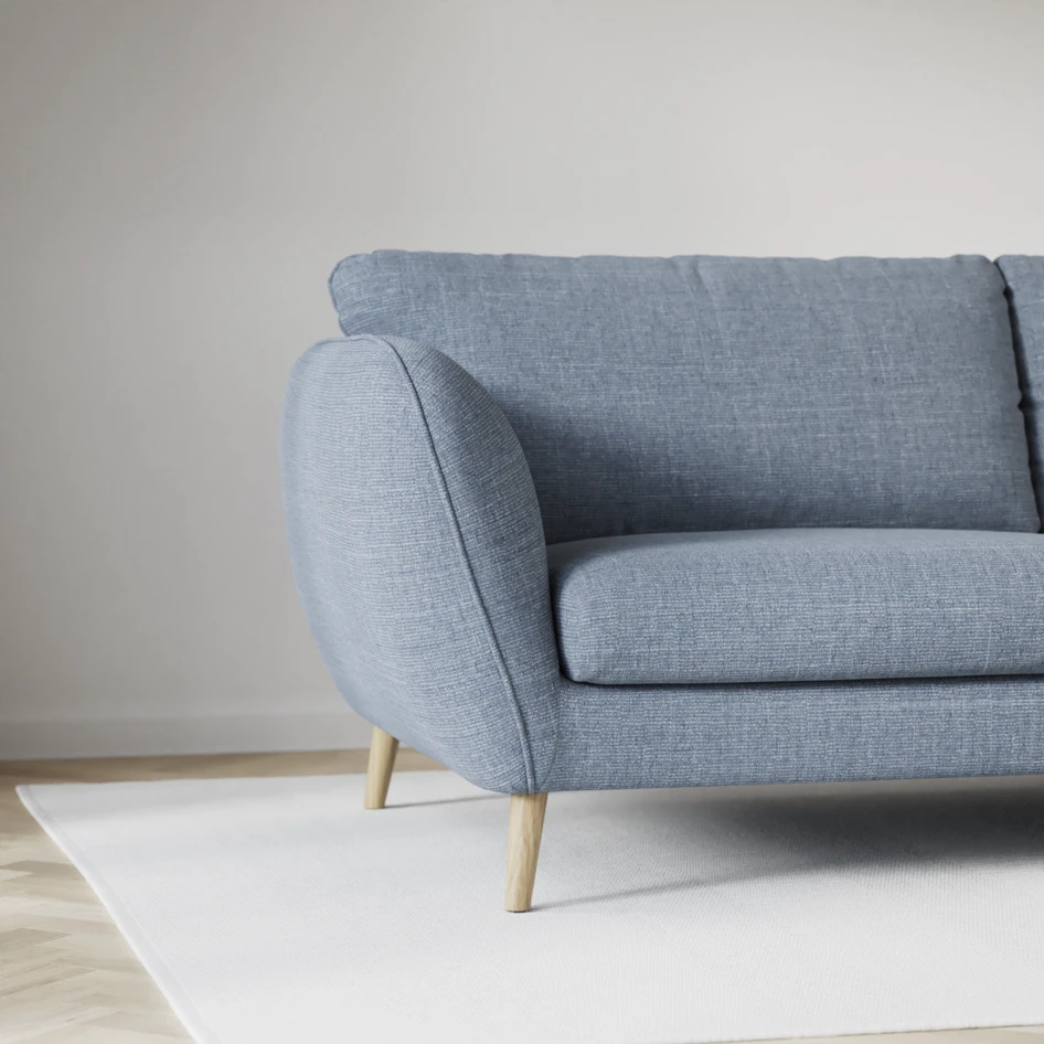 Madison Lux - Hörnsoffa 2+3-sits, hörn 1 - Blå