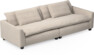 Bellora - 4-sits soffa, hel dyna - Beige
