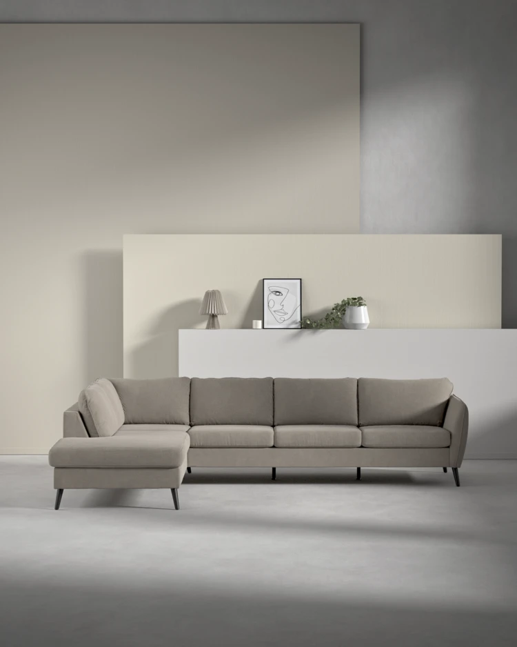 County - 3-sits soffa med divan vänster - inspiration