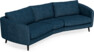 Madison - 3-sits soffa svängd, 90 cm - Blå