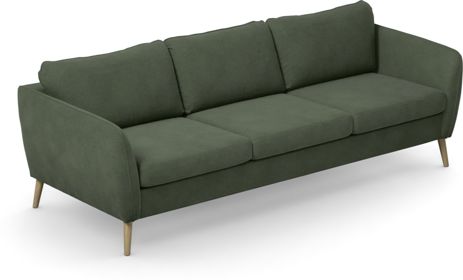 County - 3-sits soffa - Grön