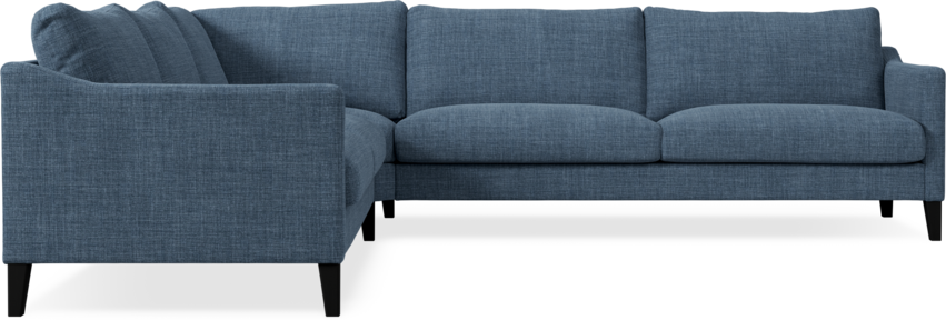 Winston - Hörnsoffa, 2+3-sits - Blå