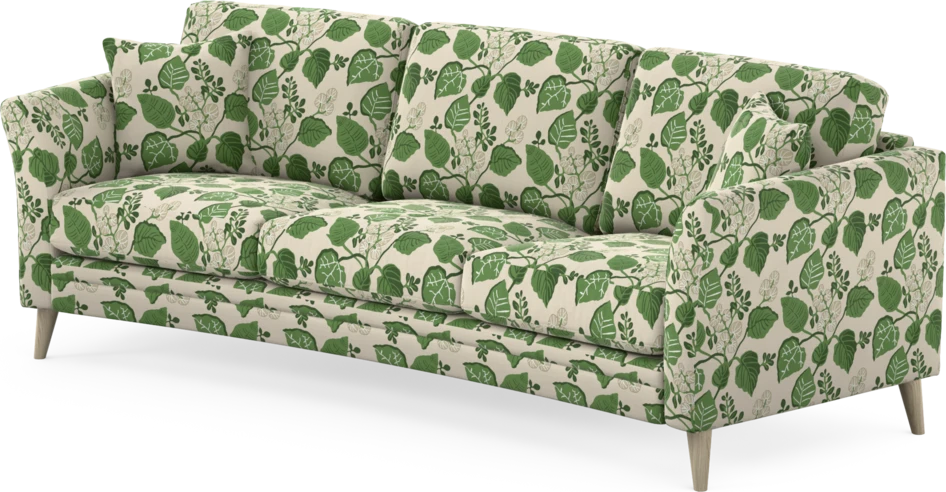 Eden - 3-sits soffa svängd - Flerfärgad