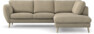 Madison - 2-sits soffa med divan höger - Beige