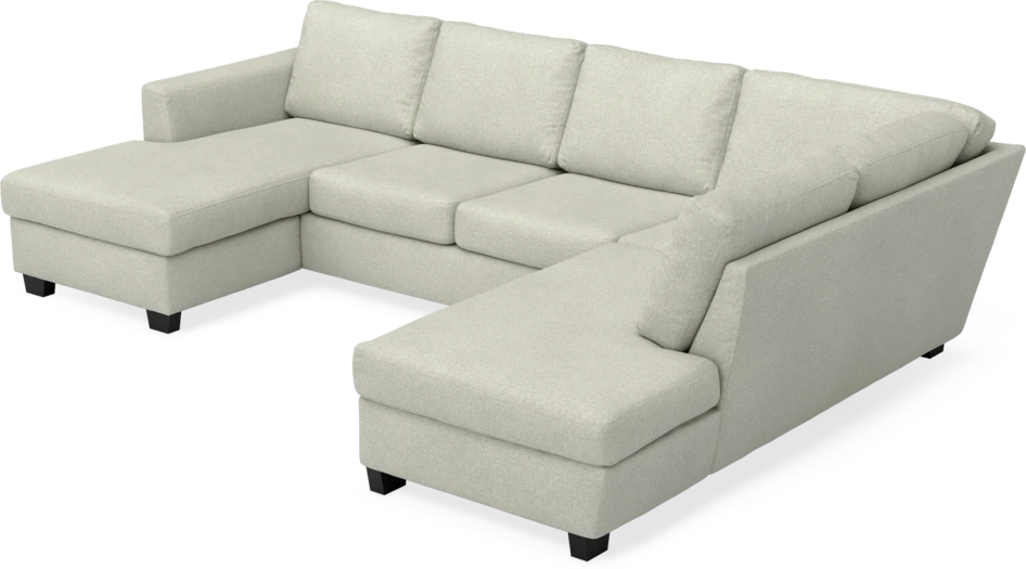 Friday - 3-sits soffa med schäslong vänster och divan höger - Beige