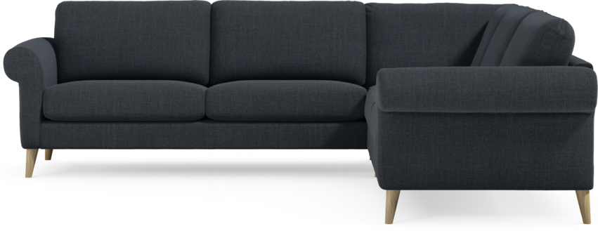 Bridge - Hörnsoffa, 2+2-sits - Blå