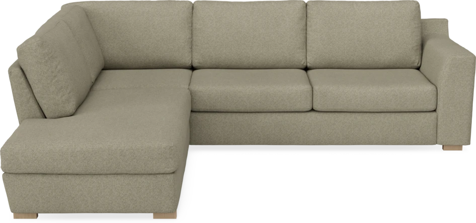 Friday - 2,5-sits soffa med divan vänster - Beige