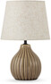 Jill - Bordslampa, H33.5 Ø21.5 cm - Grå
