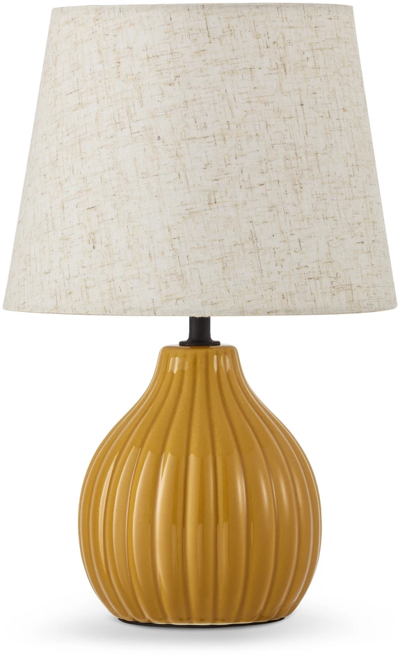 Jill - Bordslampa, H33.5 Ø21.5 cm - Gul