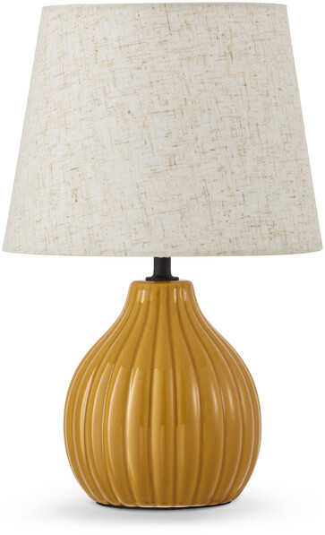 Jill - Bordslampa, H33.5 Ø21.5 cm - Gul