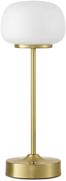 Lisa - Portabel bordslampa H28 Ø10,5 cm - Gul