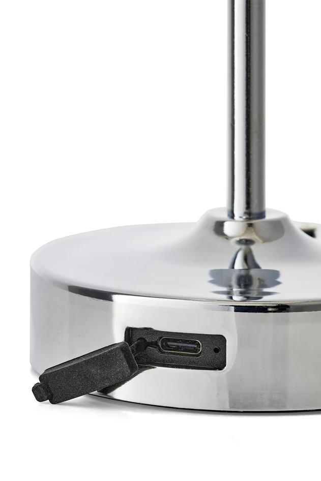 Lisa - Portabel bordslampa H28 Ø10,5 cm - Grå