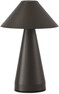 Sigge - Portabel bordslampa H23 Ø14,5 cm - Grå
