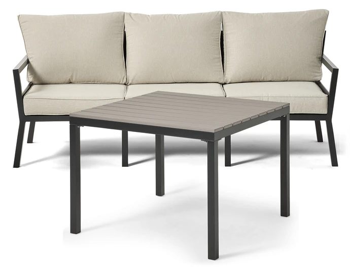 Maxime, Utesoffa med bord L 90 cm