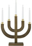 Edith - Adventsljusstake,  H 49, B 35 cm  - Brun