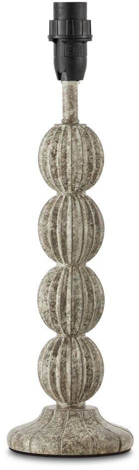 Maud - Bordslampfot, H34 Ø9,5 cm - Grå