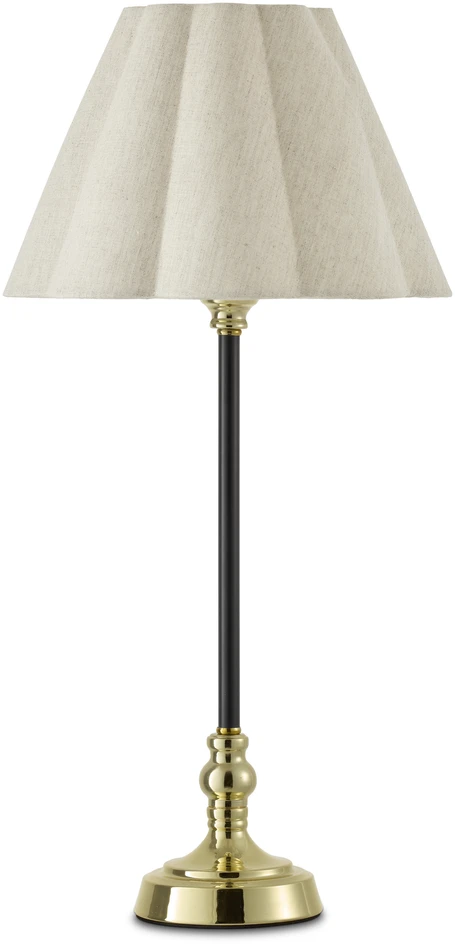 Rut - Bordslampfot H39 cm - Svart