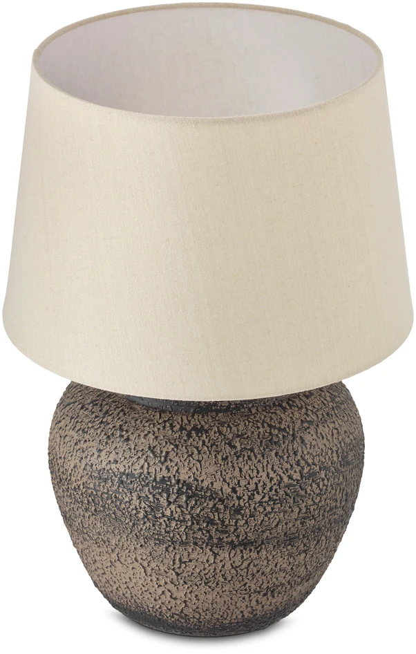Erina - Bordslampa H42,5 Ø30 cm - Brun