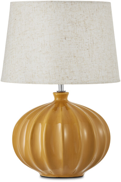 Pumpkin - Bordslampa, H42 Ø30 cm - Gul