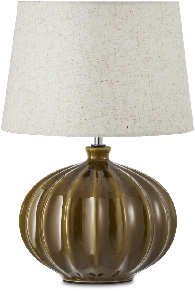 Pumpkin - Bordslampa, H42 Ø30 cm - Grön