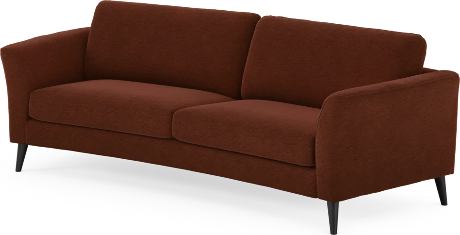 Bridge - 3-sits soffa svängd - Orange