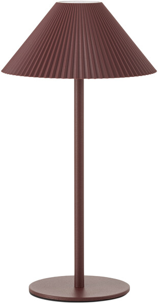 Ivy - Portabel bordslampa H28 Ø14,5 cm - Röd