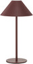 Ivy - Portabel bordslampa H28 Ø14,5 cm - Röd