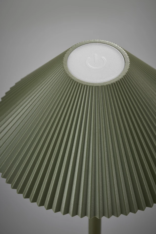 Ivy - Portabel bordslampa H28 Ø14,5 cm - Grön