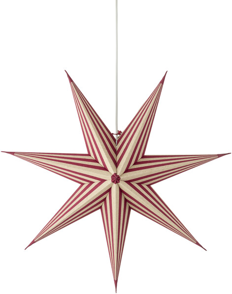 Melker - Julstjärna Ø 60 cm - Röd