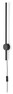 Line - Vägglampa, H62 Ø7 cm - Svart
