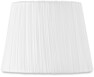 Fiona - Lampskärm, Ø 15-20 cm - Vit