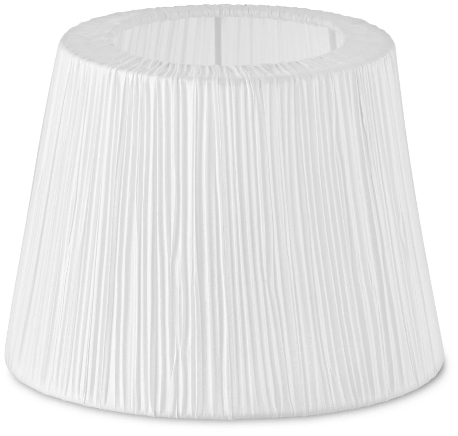Fiona - Lampskärm, Ø 15-20 cm - Vit