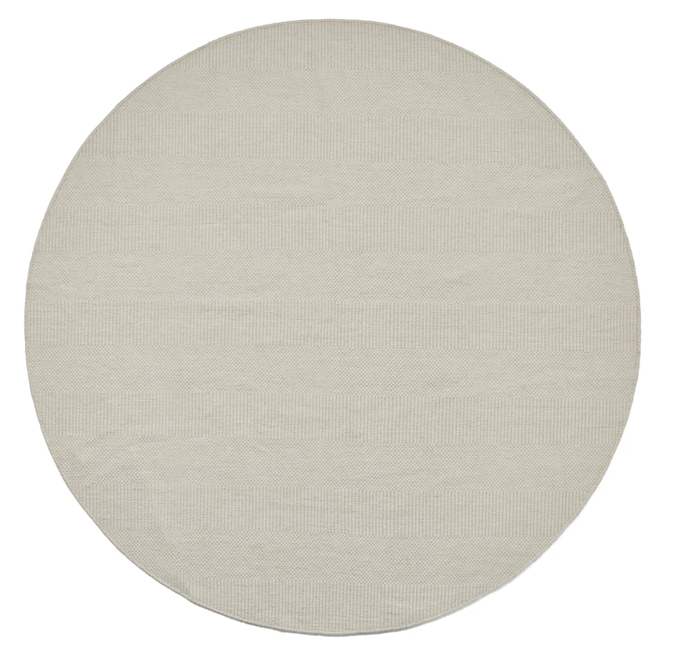 Olivia - Ullmatta Ø250 cm - Vit