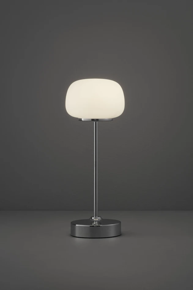 Lisa - Portabel bordslampa H28 Ø10,5 cm - Grå