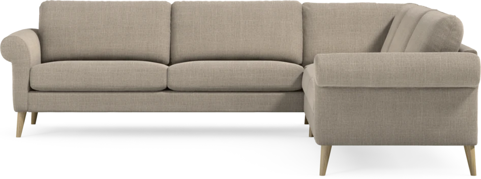 Bridge - Hörnsoffa, 3+3-sits - Beige