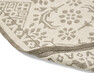 Vendela - Vävd matta  - Beige