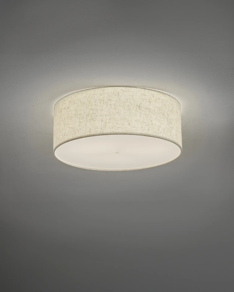 Esme - Taklampa H15 Ø40 - Beige