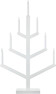 Truls - Adventsljusstake, H 79, B 47 cm  - Vit