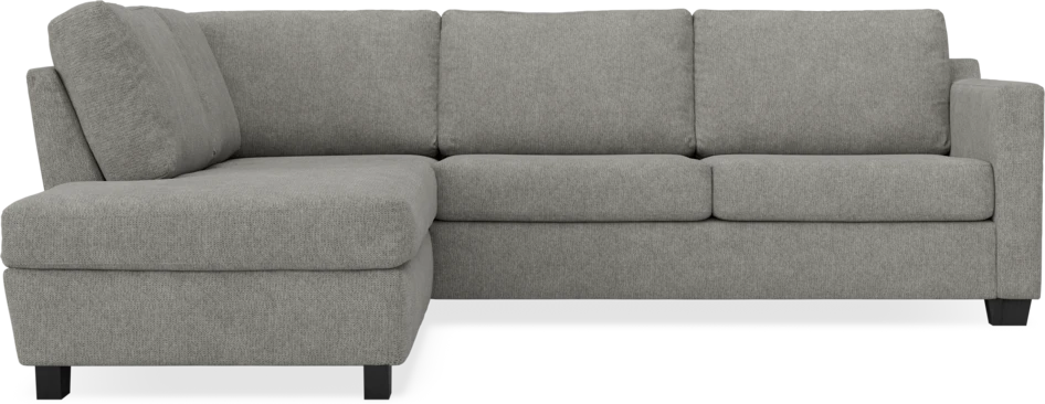 Friday - 2,5-sits soffa med divan vänster - Grå